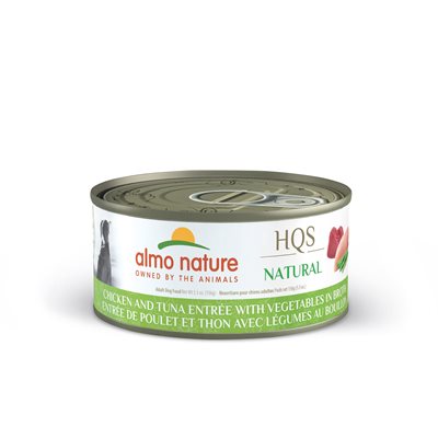 Almo Nature Hqs Natural Chien Entrée, Poulet Et Thon Avec