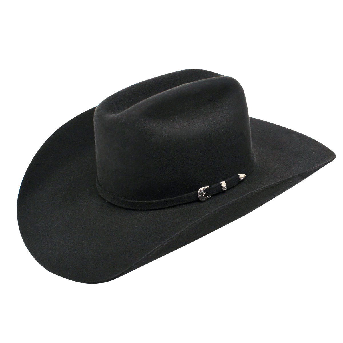 Ariat 3X Select – Chapeau en laine noire Double S