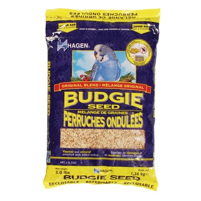 Mélange de graines de base EVM Hagen pour perruches ondulées, 1,36 kg (3 lb)