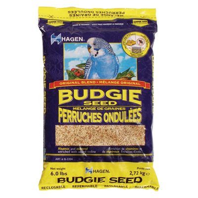 Mélange de graines de base EVM Hagen pour perruches ondulées, 2,72 kg (6 lb)