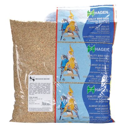 Mélange de graines de base EVM Hagen pour perruches ondulées, 11,34 kg (25 lb)