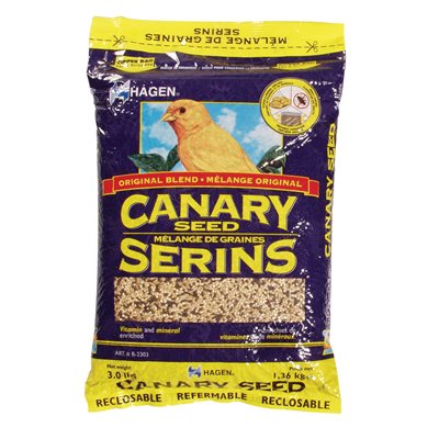 Mélange de graines de base EVM Hagen pour serins, 1,36 kg (3 lb)
