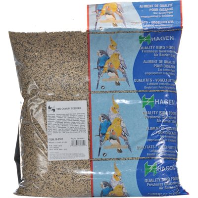 Mélange de graines de base EVM Hagen pour serins, 11,34 kg (25 lb)