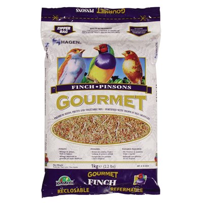Mélange Gourmet HARI de qualité supérieure pour pinsons, 1 kg (2,2 lb)
