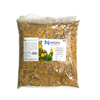 Mélange de graines de base EVM Hagen pour calopsittes, 11,3 kg (25 lb)