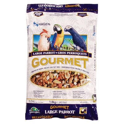 Mélange Gourmet HARI de qualité supérieure pour grands perroquets, 1,8 kg (4 lb)