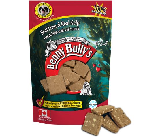 Benny Bully's Gâteries Pour Chien - Foie De Boeuf Plus Varech 58gr
