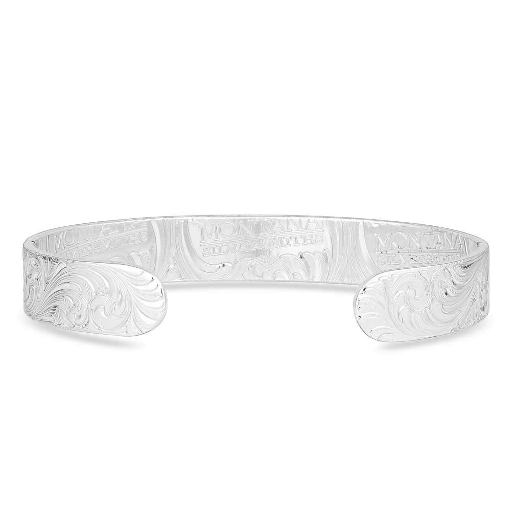 Montana Silversmiths Bracelet gravé Montana Classic