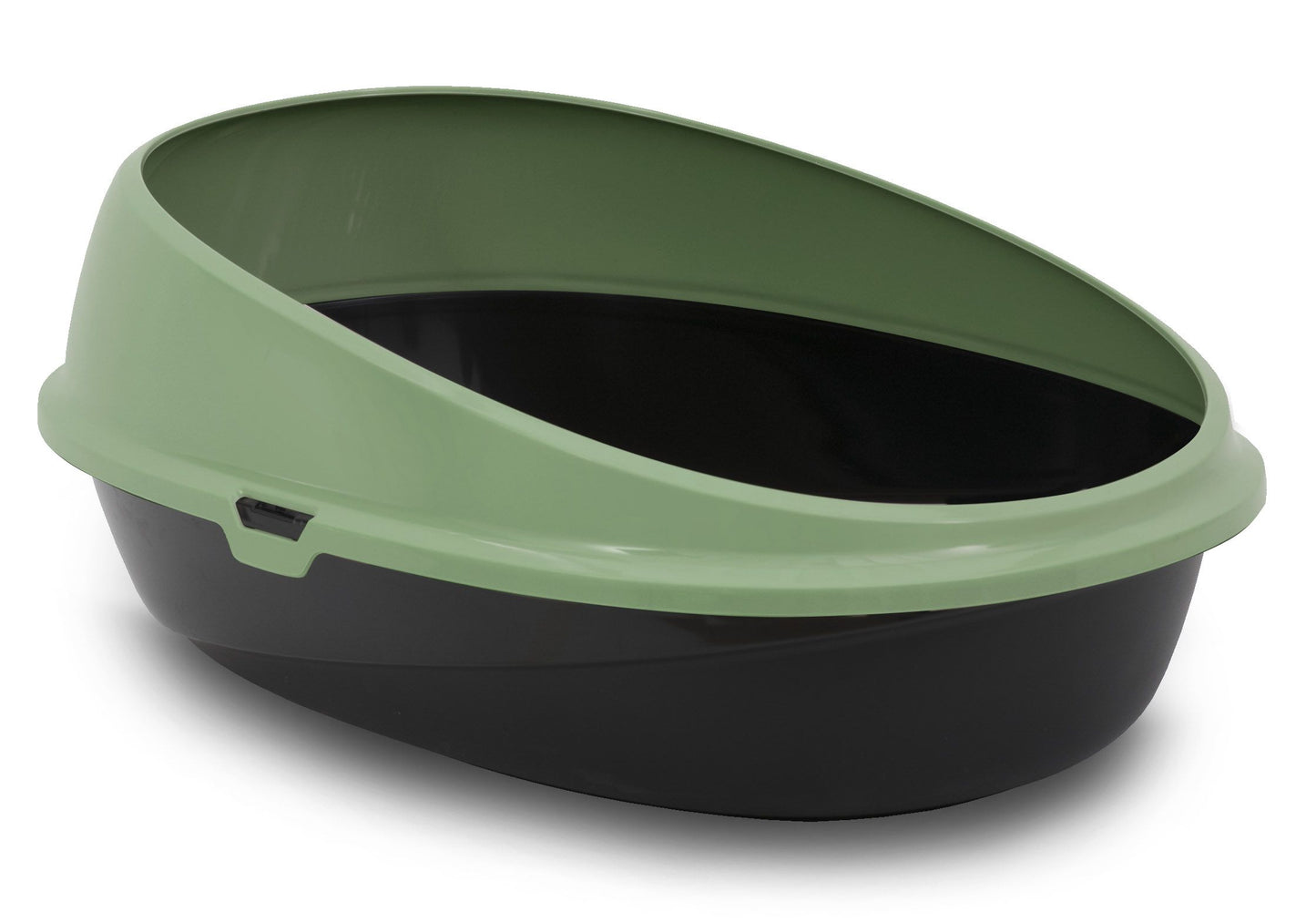 Bergamo Bac à Litière Pin-up éco - Sauge 59x39.5x27cm