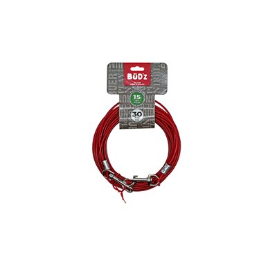Bud'Z Cable D'Attache 30' Jusqua 15Lbs