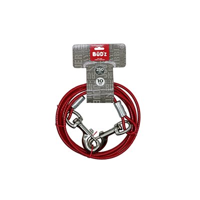 Bud'Z Cable D'Attache 10' Jusqua 250Lbs