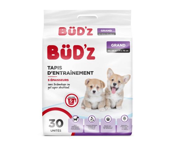 Bud'z Tapis D'entraînement 28"x30" (72x77cm) 30 Unités