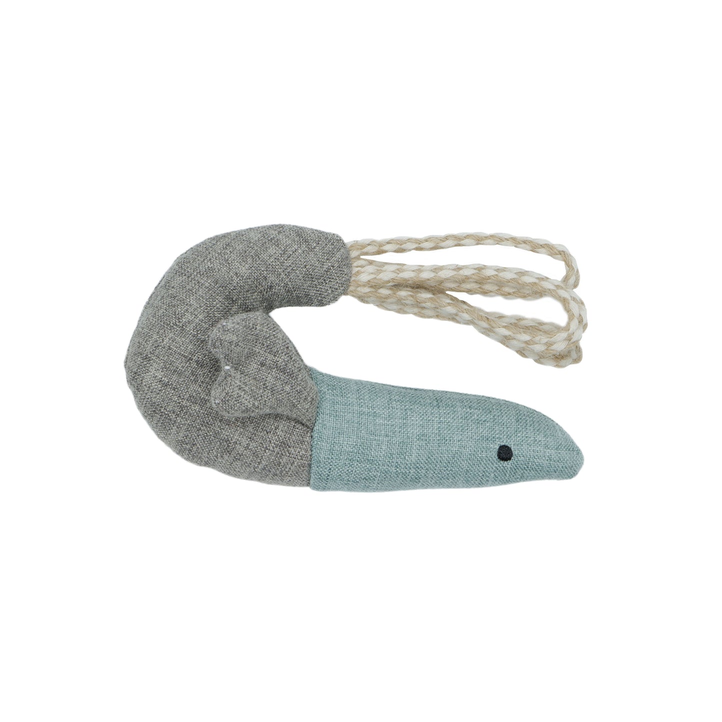Bud'z Jouet Pour Chat, Tissu Recyclé Et Herbe à Chat - Crevette 12.5cm