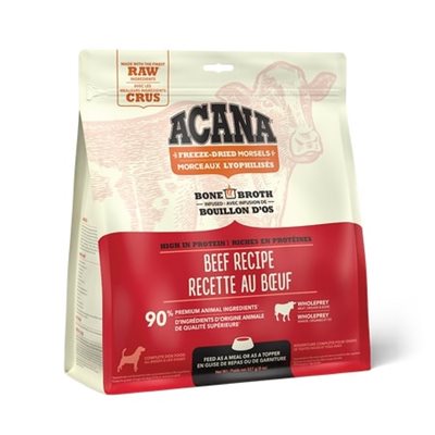Acana Morceaux Lyophilises Boeuf 227G