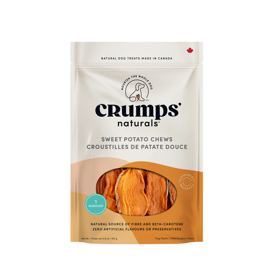 Crumps' Naturals Gâteries Pour Chien, Croustilles De Patate Douce 612g