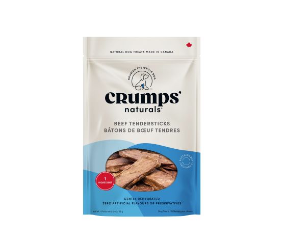 Crumps' Naturals Gâteries Pour Chien, Bâtons De Boeuf Tendres 58g