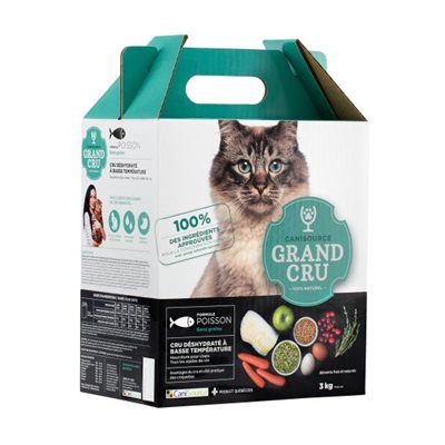 Canisource Chat Sans Grains Grand Cru Poisson 3Kg