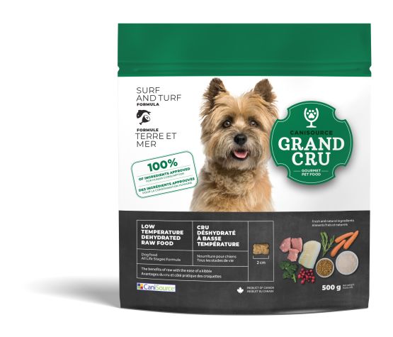 Canisource Grand Cru Nourriture Pour Chien, Terre & Mer 500g