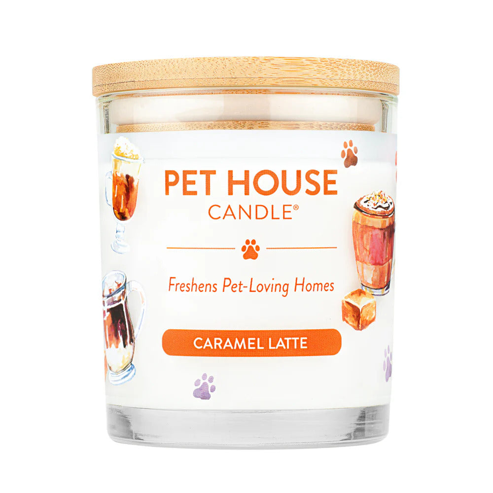 PetHouse bougie Caramel Latte 9oz