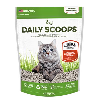 Cat Love Daily Scoops Litière de Papier 12Lbs