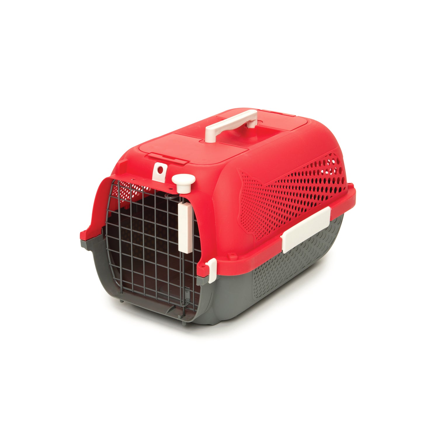 Cage de transport Catit pour chats, petite, rouge cerise, L. 48,3 x l. 32,6 x H. 28 cm (19 x 12,8 x 11 po)