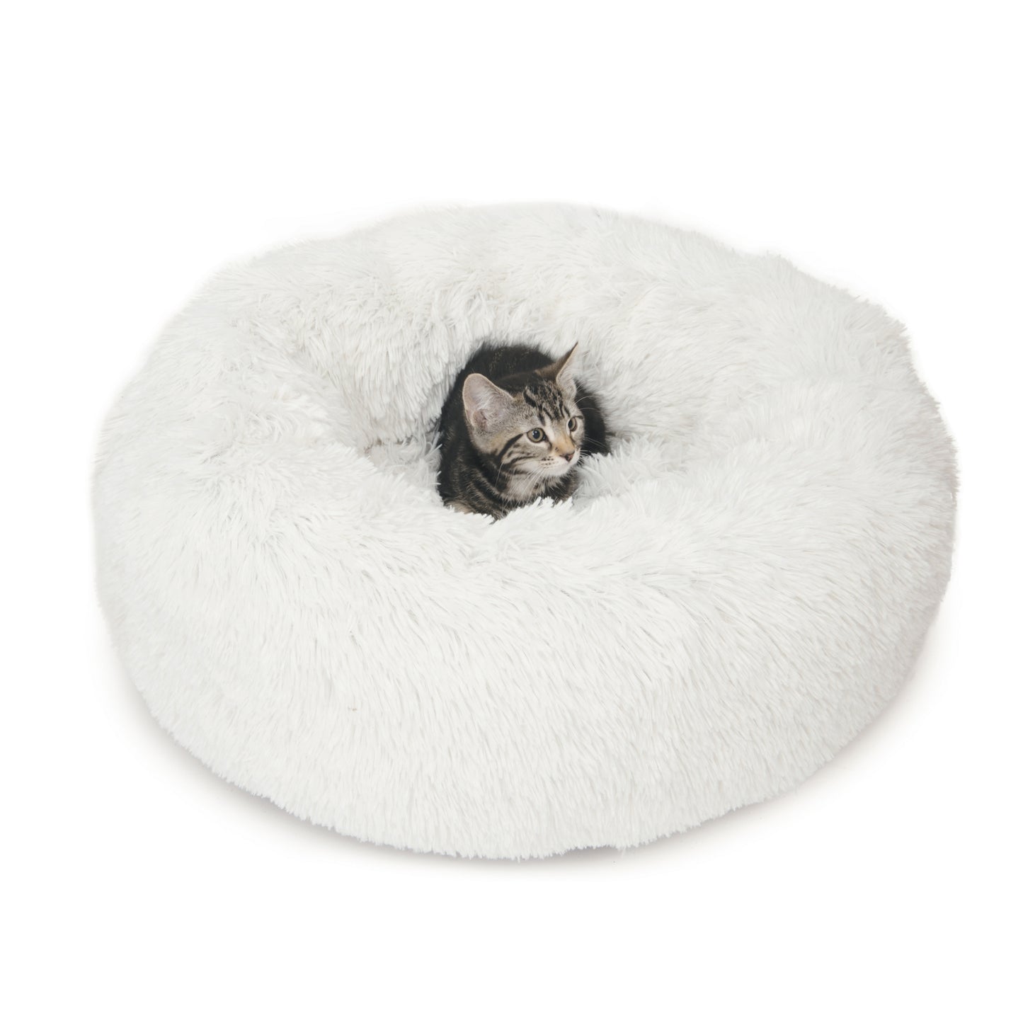 Catit Lit moelleux , blanc, diamètre 60 cm (20 po)