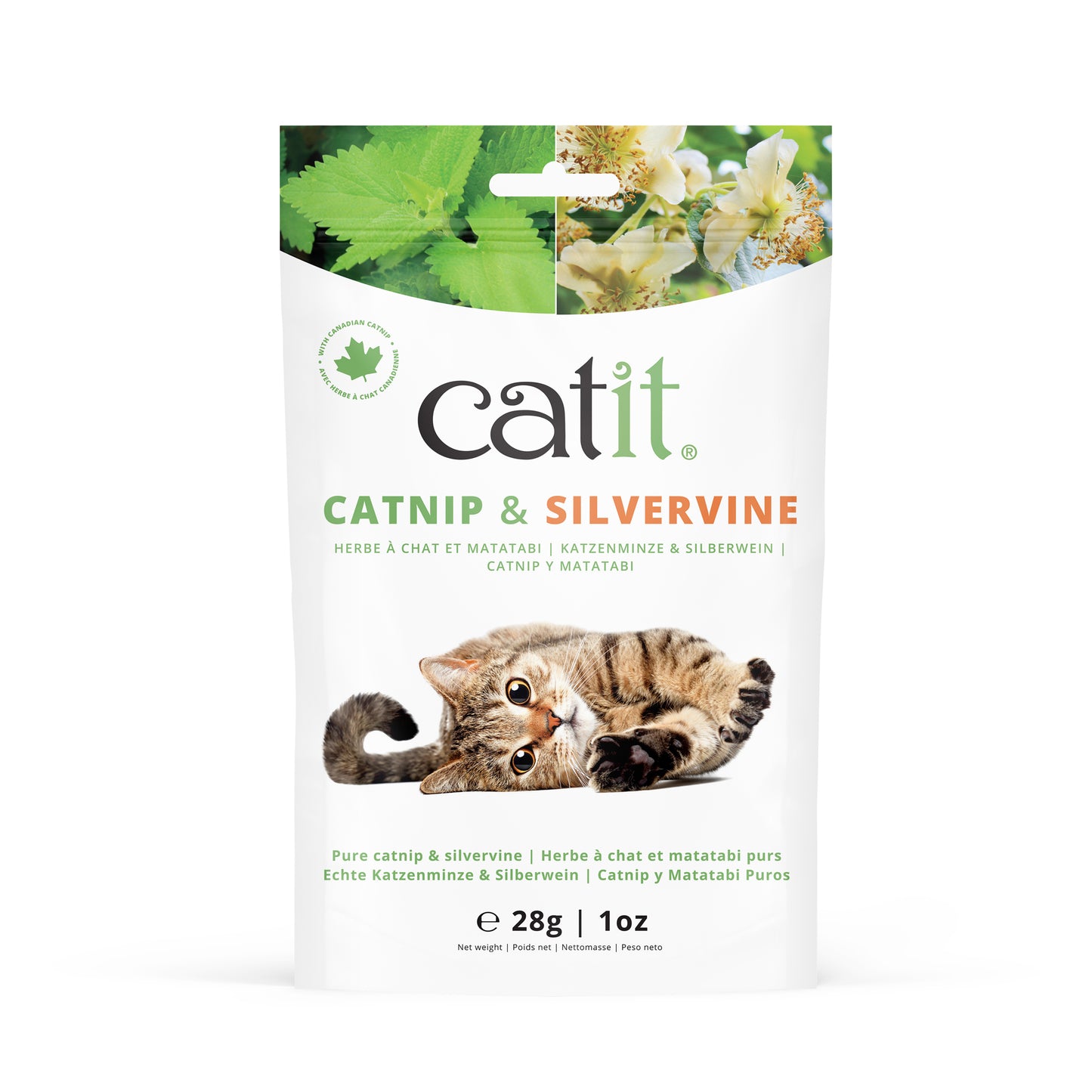 Mélange d’herbe à chat et de matatabi Catit, sac de 28 g (1 oz)