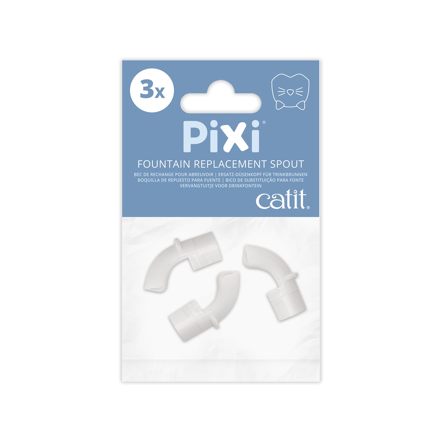 Becs de rechange pour abreuvoirs Catit PIXI, paquet de 3