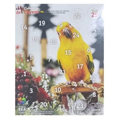 Calendrier de l'Avent pour les Oiseaux de la fondation BEA