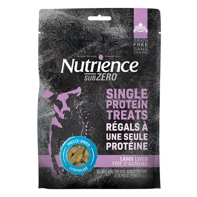 Nutrience SubZero Sans grains à une seule protéine pour chiens, Foie d'agneau, 90 g (3 oz)