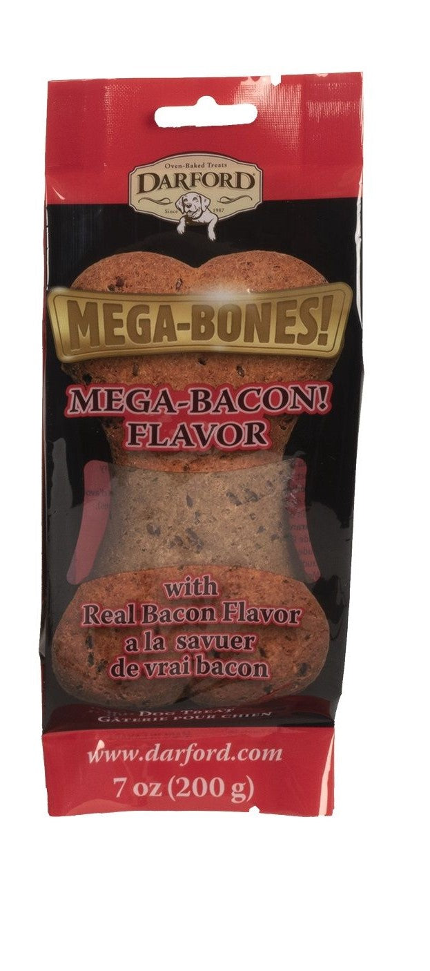 Darford Gâteries Pour Chien Mega-bones! - Bacon 7oz