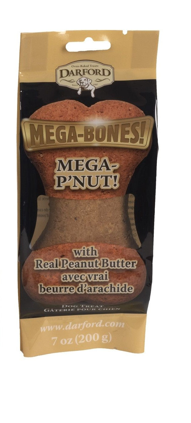 Darford Gâteries Pour Chien Mega-bones! - Arachides 7oz
