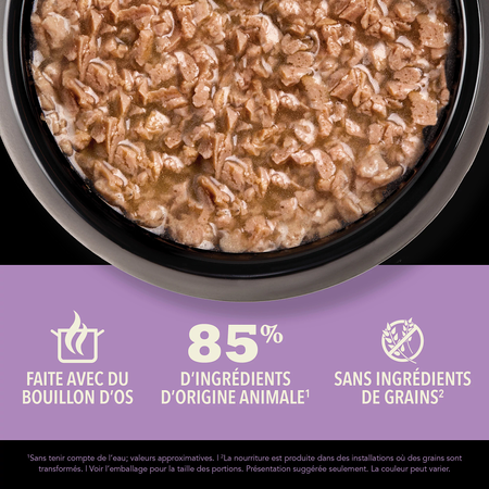 Acana - Morceaux dans le bouillon - Recette au poulet et au saumon pour chatons 5.5oz