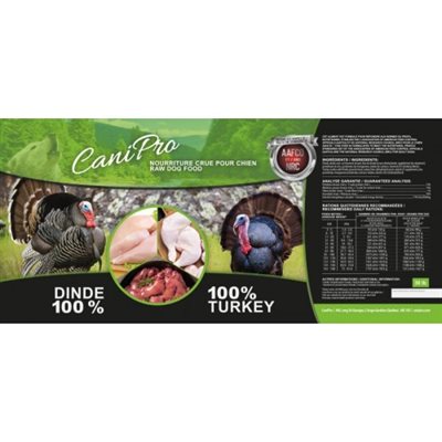 Canipro Dinde 100% 30Lbs