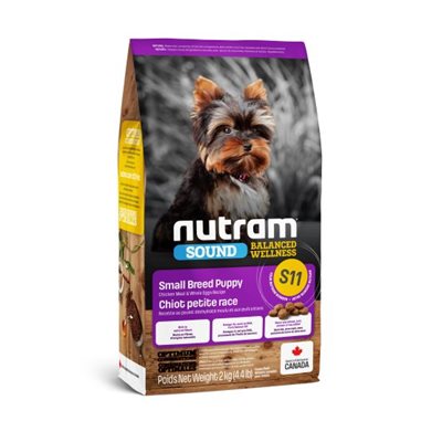 Nutram Sound (S11) Chiot Petite Race 4.4Lbs