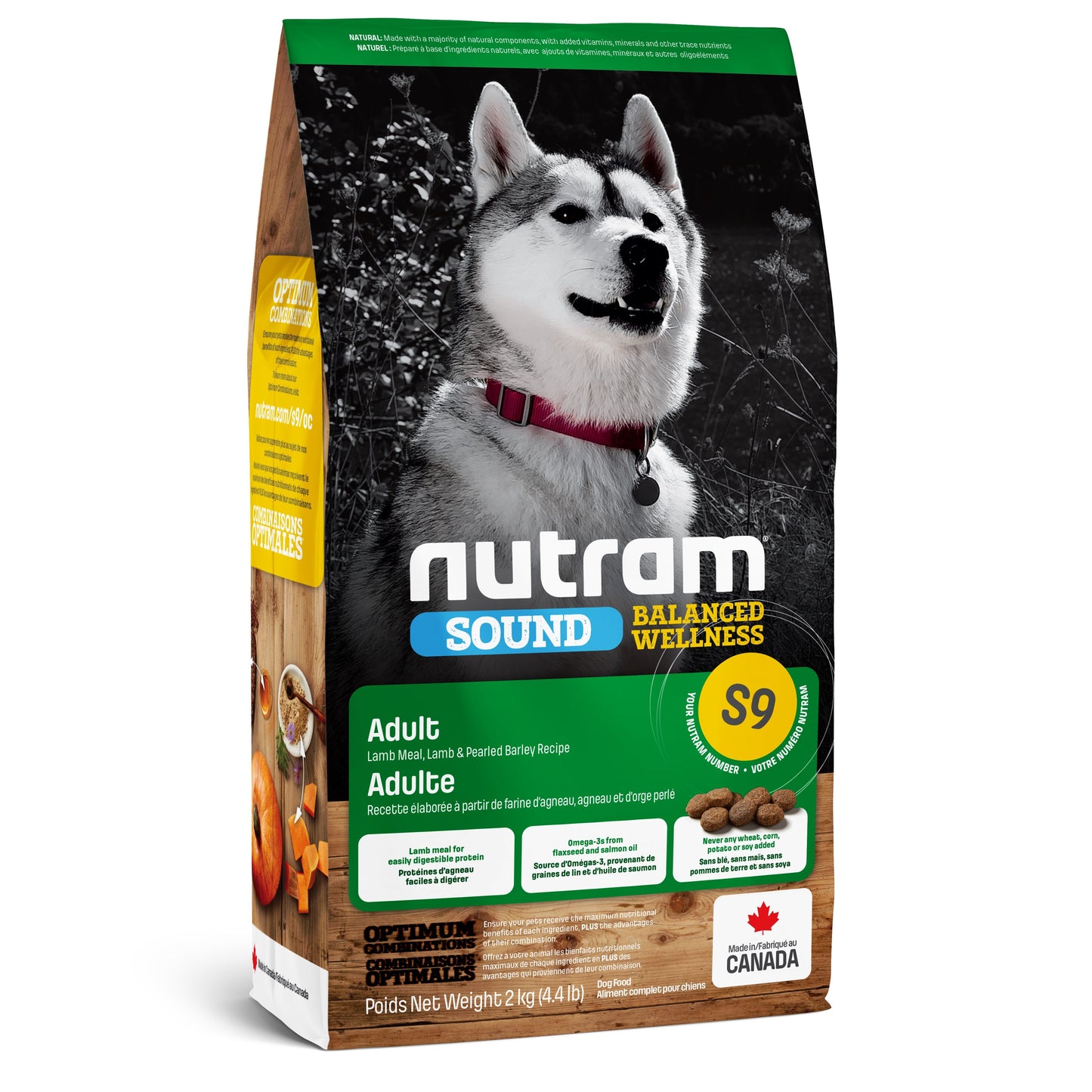 Nutram Sound (s9) Chien Agneau Et Orge 4.4lbs