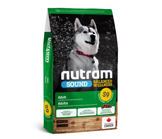 Nutram Sound (s9) Chien Agneau Et Orge 25lbs
