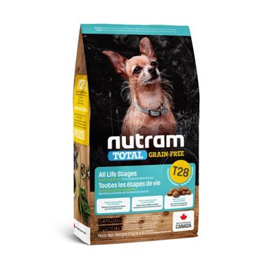 Nutram Total (T28) Chien Petite Race Sg Saumon Et Truite 4.4lbs