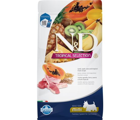 Farmina N&d Tropical Selection Chien Agneau Mini 11 Lb