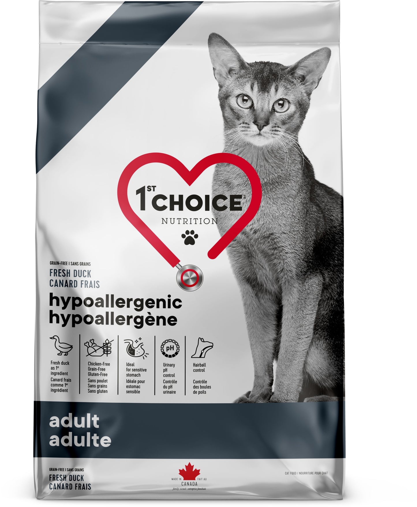 1St Choice Chat Hypoallergene Canard 4.54Kg