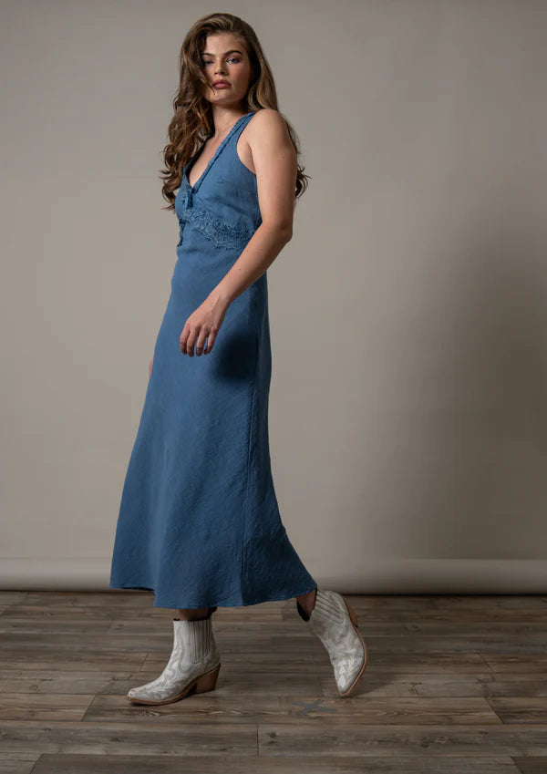 Kimes Ranch Robe Francy féminine Couleur MID BLUE
