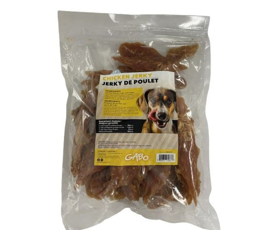 Gabo, Gâteries Pour Chien - Jerky De Poitrine De Poulet 1 Kg
