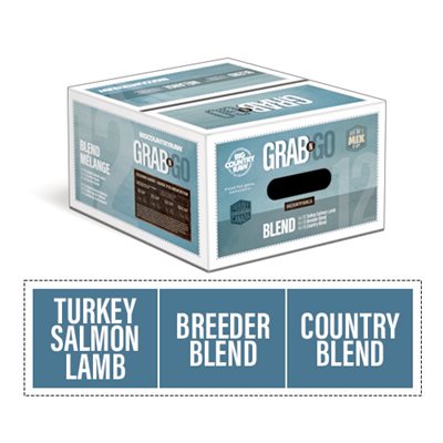 Big Country Raw Grab N Go Mini Forfait Mélange 12Lbs