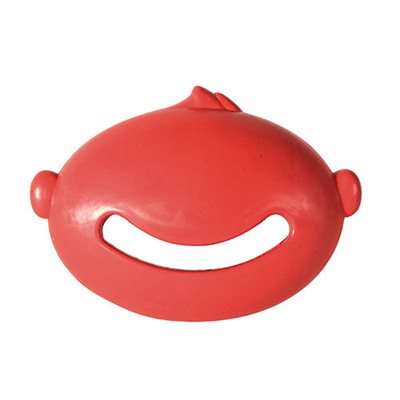 Hero Natural Rubber Guy W/Puppy Treat Pocket 3.5''