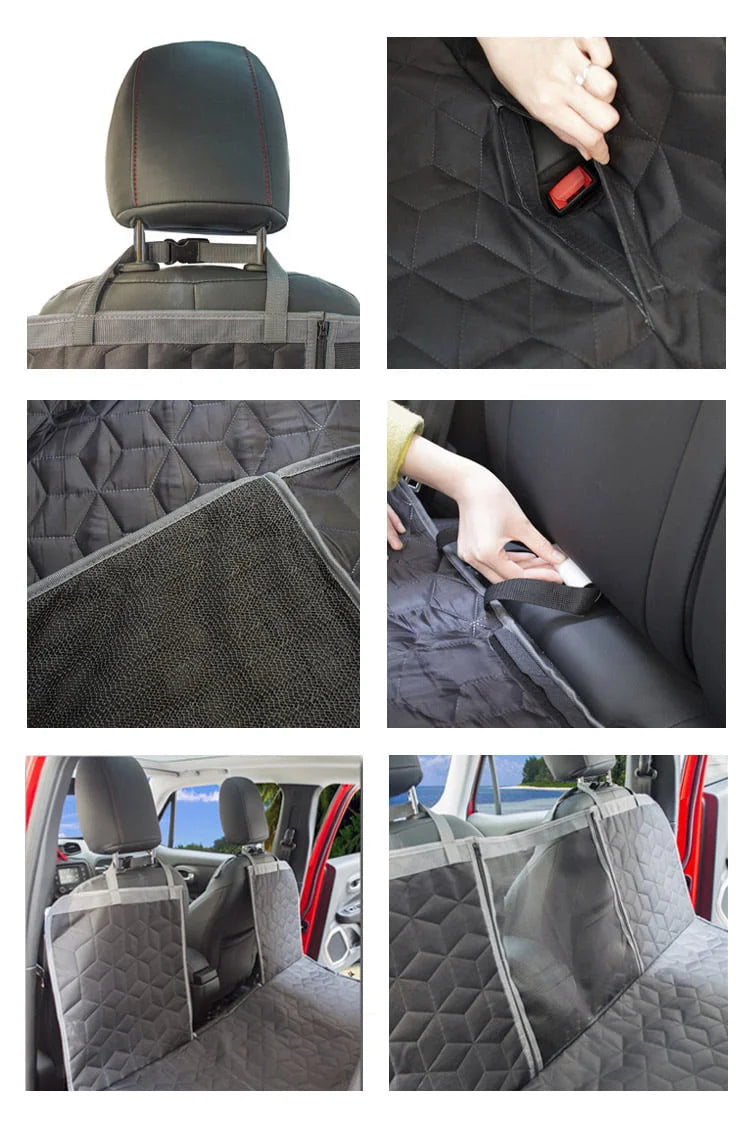 Chien Blanc Housse Protectrice Auto