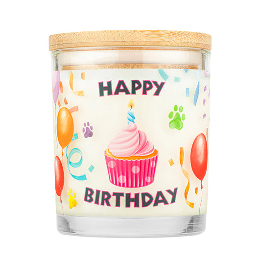 PetHouse bougie Happy Birthday 9oz