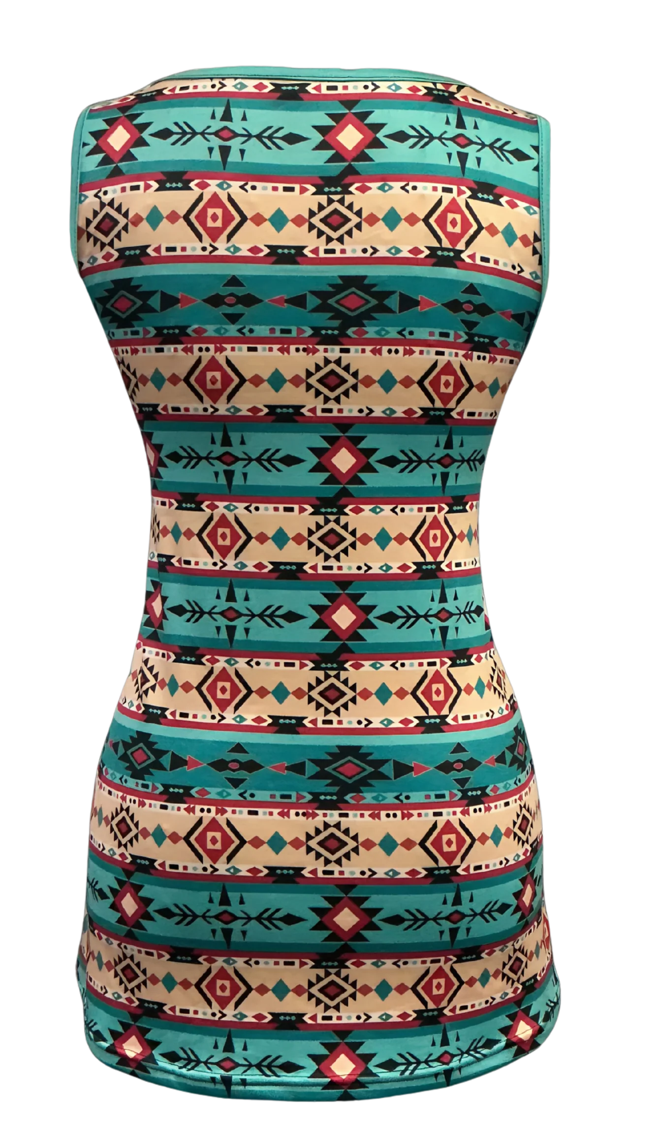 Horse Vibes Camisole West à dos aztèque turquoise ou bourgogne