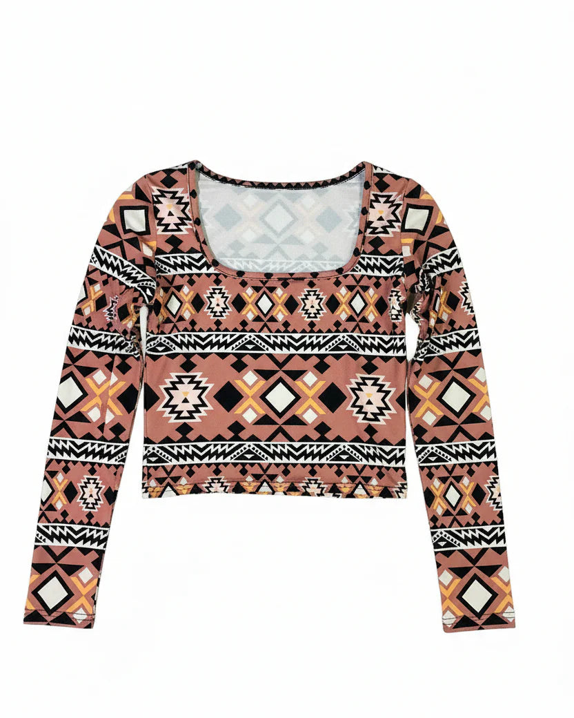 Horse Vibes Crop top Ouest Femme