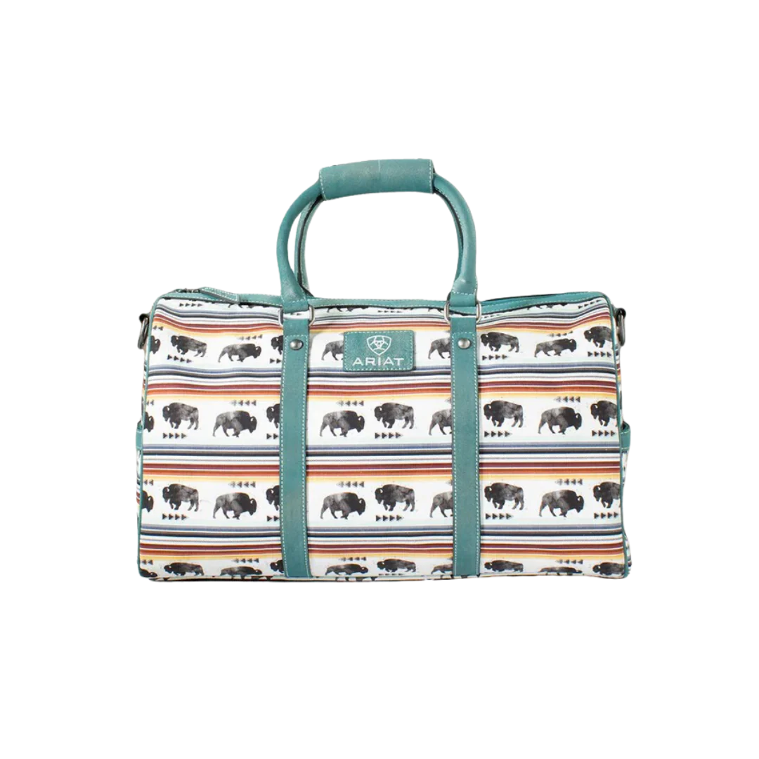 Ariat Sac de voyage Cruiser à motif buffle multicolore