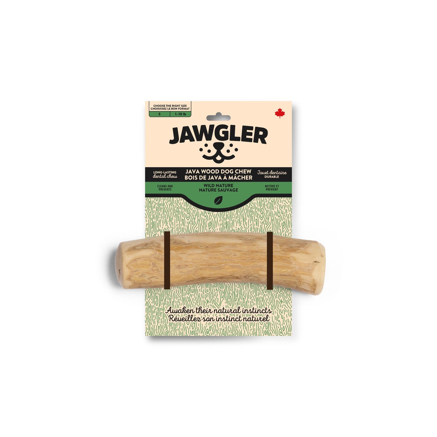 Jawgler (Dentler) Bois De Java Goût De Nature Sauvage